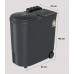 Washing Machine: Whirlpool 11Kg Semi-Automatic Top Loading Washing Machine (Ace XL 11, Graphite Grey (10YR)